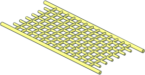 Net 16 x  8 Soccer Goal Back