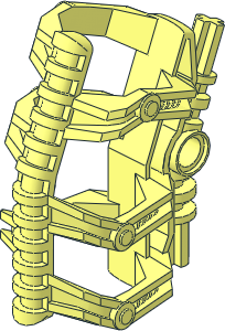 Technic Bionicle Weapon Ball Shooter Magazine