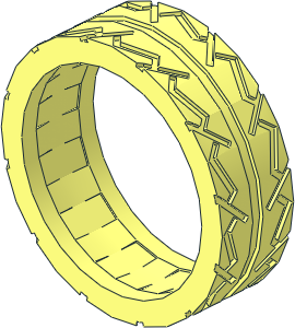 Tyre for Wheel 41mm Znap