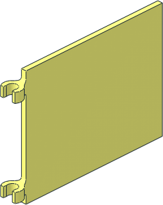 Flag  6 x  4 with Thick C-Clips