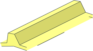 ~Caterpillar Track 2.5 Wide - Segment Curved