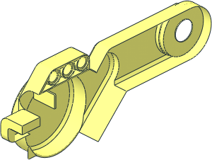 ~Electric Mindstorms NXT Motor Casing Left (Needs Work)
