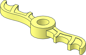 Minifig Propeller with Bat Wings