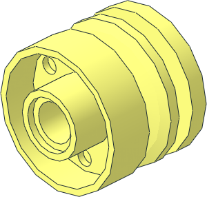 Wheel Rim 14 x 18 with Holes on Both Sides (Needs Work)
