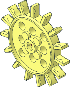 Technic Gear 15 Large Tooth