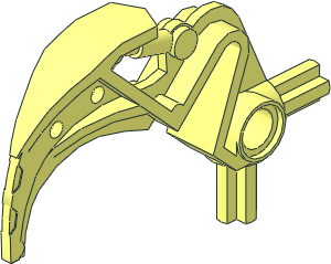 Technic Bionicle Weapon Pincer 6L