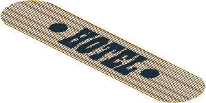 Sticker  1.5 x  6.3 with "HOTEL" Sign