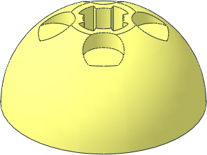 =Hemisphere  3 x  3 Ball Turret