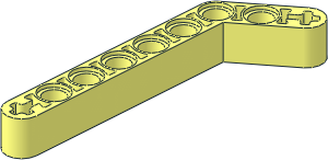 =Technic Beam  3 x  7 Liftarm Bent 53.13