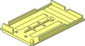 ~Electric  4.5V Battery Box  7 x 11 x  3 Type 2 Base