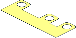 Minifig Skirt  1.1L with Straight Bottom