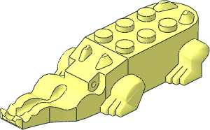 Animal Crocodile Body