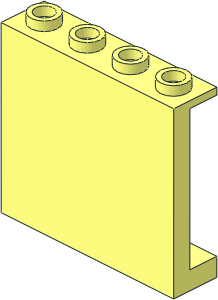 Panel  1 x  4 x  3 Reinforced