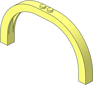 Arch  1 x 12 x  5 with Curved Top