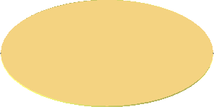 Sticker  1.7 x  1.7 Round Chrome Gold