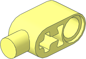 ~Technic Linear Actuator  8 x  2 x  2 Piston Head
