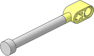 Technic Linear Actuator  8 x  2 x  2 Piston Assembly