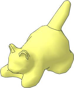 Animal Cat Crouching