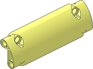 Technic Panel Smooth 11 x  2 x  3