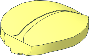 ~Plant Vine with 10 Leaves 16L Leaf Right