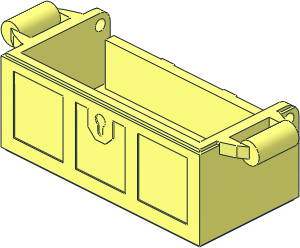 =Container Treasure Chest with Slots