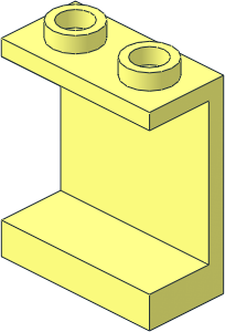 =Panel  1 x  2 x  2 with Hollow Studs