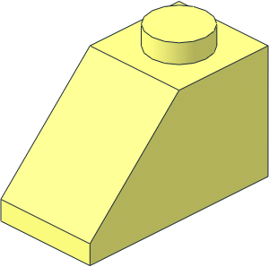 =Slope Brick 45  2 x  1