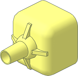 ~Electric Mindstorms NXT Temperature Sensor Shell Front
