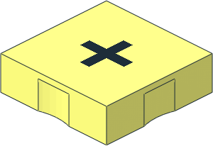 Duplo Tile  2 x  2 with Addition Pattern