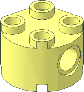 Brick  2 x  2 Round with Pin Holes