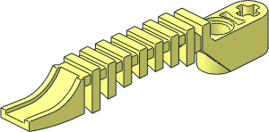 Technic Bionicle Thornax Launcher Half  1 x  8