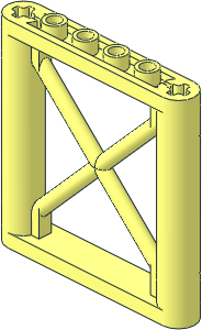 Support  1 x  6 x  5 Girder Rectangular