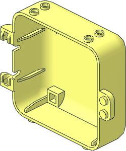Container Box  3 x  8 x  6.667 - Back