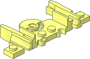 =Train Track Flexible Segment Male Half