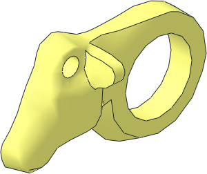 ~Animal Cow Head Left