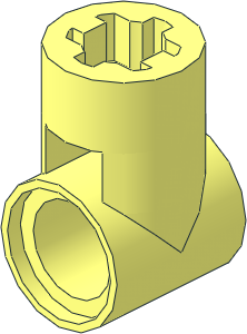 ~Technic Shock Absorber 11L Piston Connector with Peghole