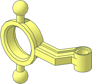 Technic Steering Arm Large with Peghole