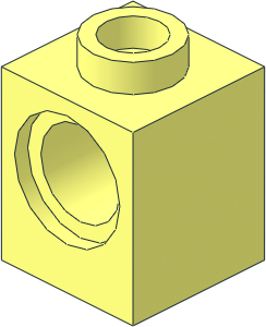 Technic Brick  1 x  1 with Hole