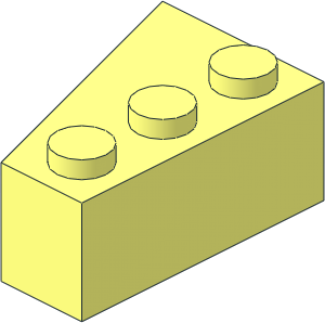 Wedge  3 x  2 Right