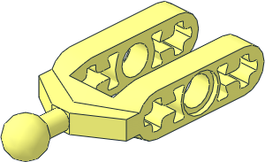 Technic Suspension Arm  2 x  4.8 with Towball