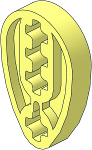 Technic Cam with Wide Slit