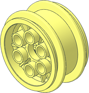 Wheel Rim 20 x 33 with  6 Pinholes