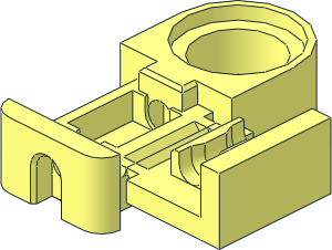 Technic Flex-System Pin Connector Single (Open)