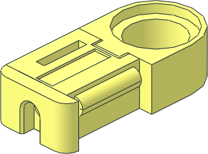 Technic Flex-System Pin Connector Single Closed
