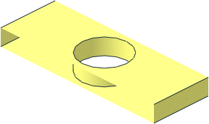 Bracelet 25L with 14 x  2 Studs Segment with Fastener Hole