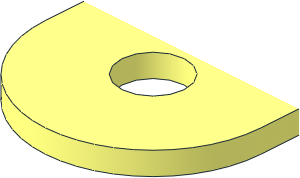 Bracelet 25L with 14 x  2 Studs End Segment with Fastener Hole