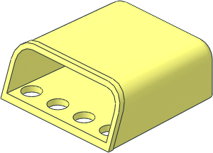 Technic Engine Air Scoop  4 x  4 x  1.333