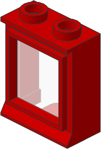 ~_Window  1 x  2 x  2 Classic Red (Obsolete)