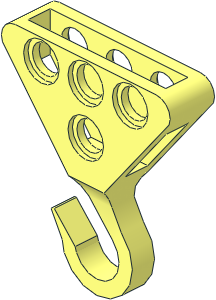 Technic Hook Large Metallic