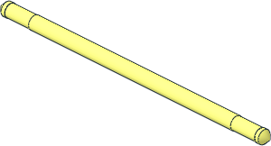 ~Axle Steel  5 x 112 LDU with Conical Ends